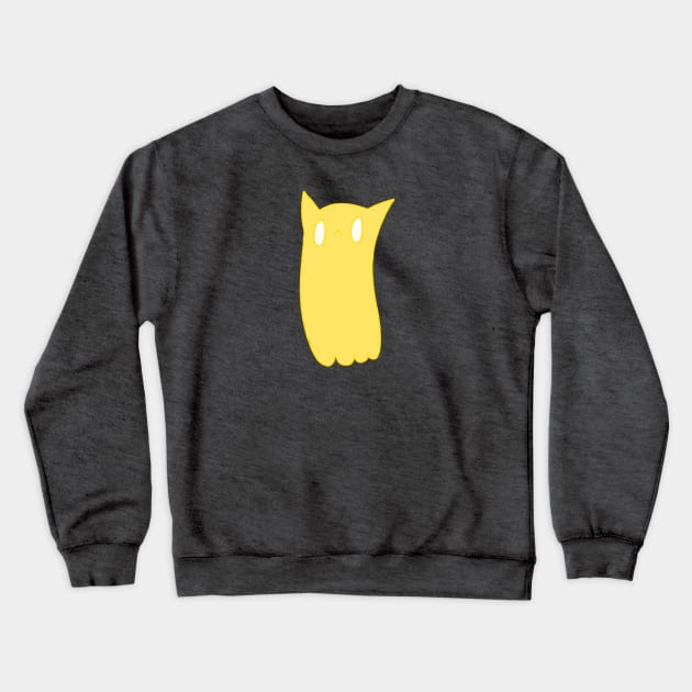 Cat Ghost Crewneck Sweatshirt by SaganPie